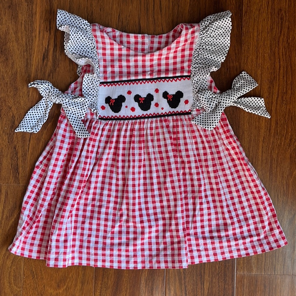 Smocked Minnie Dress by Banana Split Sz 18m